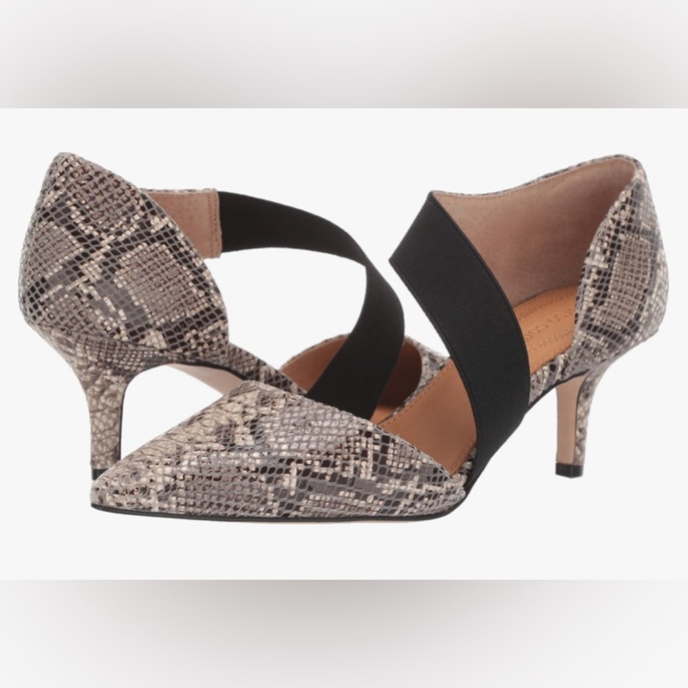 Corso Como Denice Natural Python heels, size 11m. New in box.